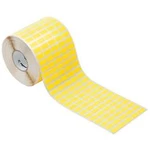 Device markers, Label, 17 x 9 mm, Vinyl-coated cotton fabric, Colour: Yellow Weidmüller Počet markerů: 10000 THM GEW 17/9 GEMnožství: 1 ks