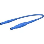 Stäubli XSMF-419 měřicí kabel [4mm bezpečnostní zástrčka - 4mm bezpečnostní zástrčka] modrá, 1.00 m