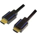 HDMI kabel LogiLink [1x HDMI zástrčka - 1x HDMI zástrčka] černá 1.80 m
