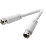 SAT kabel SpeaKa Professional SP-7870440, 75 dB, 3.00 m, bílá