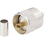 UHF konektor BKL 406080, 50 Ω, zástrčka rovná