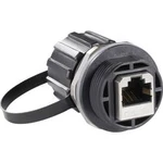 Vestavná spojka s krytkou RJ45 Conec 17-10000, IP67, 8P8C