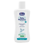 CHICCO Mléko tělové Baby Moments 87 % přírodních složek 200 ml