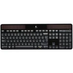 Klávesnice Logitech K750 Wireless Solar Keyboard, solární, černá
