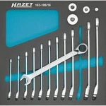 Sada ráčnových klíčů Hazet 163-186/16, 8 - 19 mm, 12dílná