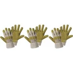 Pracovní rukavice z veppřové kůže, velikost 10,5, 3 páry