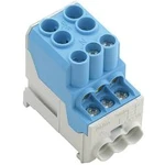 Rozvodná svorkovnice Weidmüller WPD 100 2X25/6X10 BL, 1561920000, modrá, 3 ks