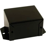 Univerzální pouzdro Hammond Electronics 1411FBLBK 1411FBLBK, 127 x 102 x 76 , hliník, černá, 1 ks