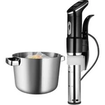 Elektrický vakuovací hrnec Sous Vide Unold Sous Vide Stick Time 58915, 1300 W, černá, stříbrná