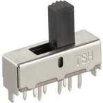 Posuvný přepínač TRU COMPONENTS 250 V/AC, 1.5 A, 2x zap/zap/zap, 1 ks