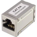 Síťový adaptér RJ45 Renkforce RF-4723812 CAT 6A, [1x RJ45 zásuvka - 1x RJ45 zásuvka], bílá