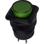 Tlačítko TRU COMPONENTS TC-R13-508A-05GN, 250 V/AC, 1.5 A, zelená, 1 ks