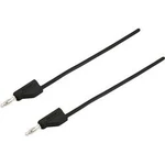 VOLTCRAFT MSB-300 měřicí kabel [lamelová zástrčka 4 mm - lamelová zástrčka 4 mm] černá, 0.50 m