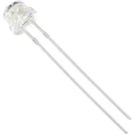 LED s vývody HuiYuan 6834R1C-LSA-E, typ čočky plochá hrana, 5 mm, 120 °, 20 mA, červená