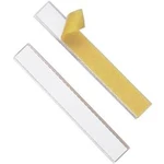 Durable 802019 popisovací štítek, (š x v) 200 mm x 20 mm, transparentní, 10 ks