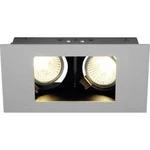 Vestavné svítidlo - LED SLV Indi Rec 2S 112434 GU10, 70 W, stříbrnošedá