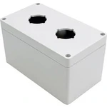 Univerzální pouzdro Hammond Electronics 1554PB2D 1554PB2D, 160 x 90 x 90 , polykarbonát, šedá, 1 ks