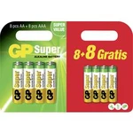 Alkalicko-manganová sada baterií GP Batteries AAA, AA 16 ks