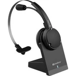 Headset s Bluetooth bez kabelu Sandberg 126-26 na uši černá (pochromovaná)