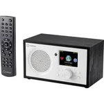 Internetové stolní rádio Renkforce RF-IR-MONOV2, Wi-Fi, internetové rádio, bíločerná