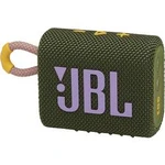 Bluetooth® reproduktor JBL Go 3 vodotěsný, prachotěsný, zelená