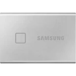 Externí SSD disk Samsung Portable T7 Touch, 500 GB, USB 3.2 (Gen 2) , stříbrná