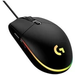 Optická herní myš Logitech Gaming G203 LIGHTSYNC 910-005796, černá