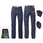 Pánské moto jeansy W-TEC Resoluto  S  modrá
