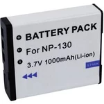 Náhradní baterie pro kamery Conrad Energy NP-130, 3,7 V, 1000 mAh