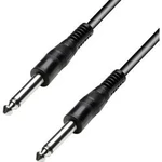 Instrumentální kabel JACK 6,3 mm Paccs, 1 m, černá