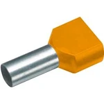Dvojitá dutinka Vogt 460108D, 0,5 mm², 8 mm, 100 ks, oranžová