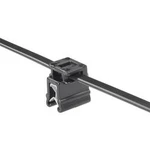 Stahovací pásek se soklem EdgeClip HellermannTyton T50ROSEC4A-PA66W-D1, 200 x 4,6 mm