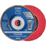 Vějířovitý brusný kotouč PFERD PFF 125 CO-FREEZE 50 SG INOX 67612550, Ø 125 mm/