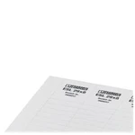 Insert strip ESL 24X 4 Phoenix Contact Počet markerů: 4880 ESL 24X 4Množství: 10 ks