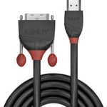 HDMI / DVI kabel LINDY [1x HDMI zástrčka - 1x DVI zástrčka 18+1pólová] černá 5.00 m