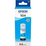Epson Ink EcoTank 104 originál azurová C13T00P240