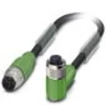 Připojovací kabel pro senzory - aktory Phoenix Contact SAC-5P-M12MS/ 0,6-PUR/M12FR SH 1501029 0.60 m, 1 ks