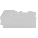 Koncová dělicí deska , WAGO 2102-1291, 61.50 mm x 0.80 mm x 33 mm , 100 ks
