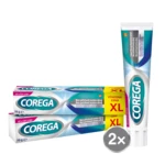 COREGA fixačný krém bez príchuti extra silný XL 2 x 70 g