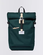 Sandqvist Ilon Dark Green with Natural Leather