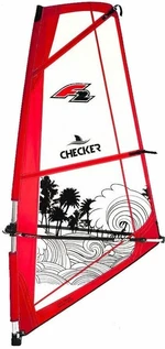 F2 Plachta pro paddleboard Checker 5,0 m² Red
