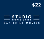 Studio Movie Grill $22 Gift Card US
