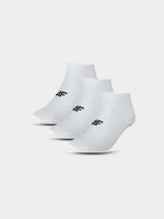 Dámske casual ponožky pred členok (5-pack) - biele