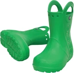 Crocs Kids' Handle It Rain Boot Grass Green 24-25