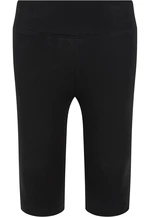 High-waisted shorts for girls - black