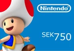 Nintendo eShop Prepaid Card 750 SEK SE Key