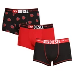 3PACK Mens Boxers Diesel Multicolor