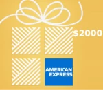 American Express $2000 US Gift Card