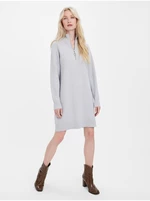 Light grey women's sweatshirt dress VERO MODA Goldneedle - Women