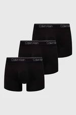 Boxerky Calvin Klein Underwear 3-pack pánské, černá barva, 000NB2569A